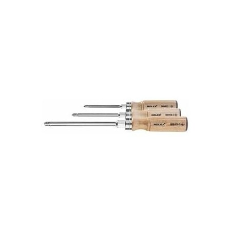 Holex Phillips Screwdriver Set, 3 Pc, #1 - #3 668460 3